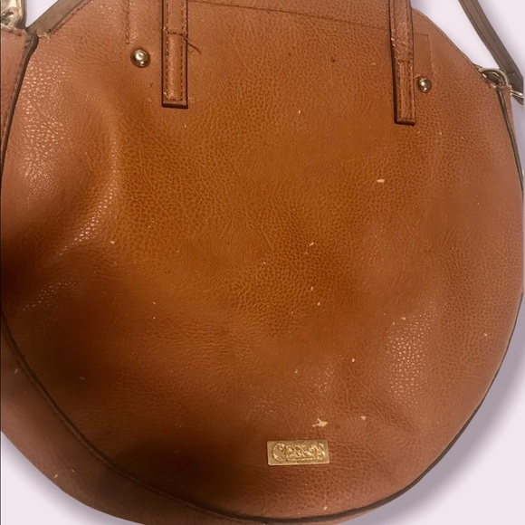 Carlos Santana Women’s L Circular Faux Leather Crossbody Handbag - Picture 10 of 10